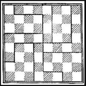 Checkerboard Dissection Puzzle - Battle Royale by Sam Loyd, Modern Recreation of a 1914s Classic, Great Gift for Puzzle Lovers of All Ages image 8