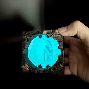 Alien Artifact Puzzle - Puzzle Box, Fun Gift For All Ages, Unique Puzzle, Painted Glow in the Dark or Regular Styles! image 6