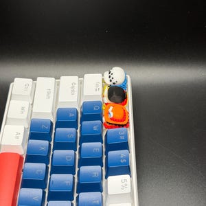 Handmade Anime Keycaps - Edward Newgate, Trafalgar Law, Portgas D. Ace for Cherry MX - Custom Artisan - Perfect Anime Fan Gift image 5