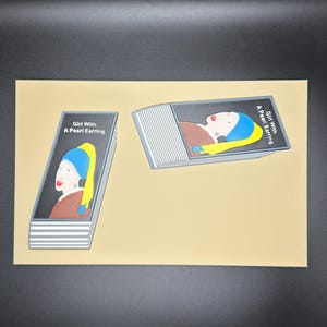 Raadselachtige boekomslagen Puzzel, verwissel de boeken - leuk spel met optische illusie voor alle leeftijden, uniek cadeau-idee afbeelding 3