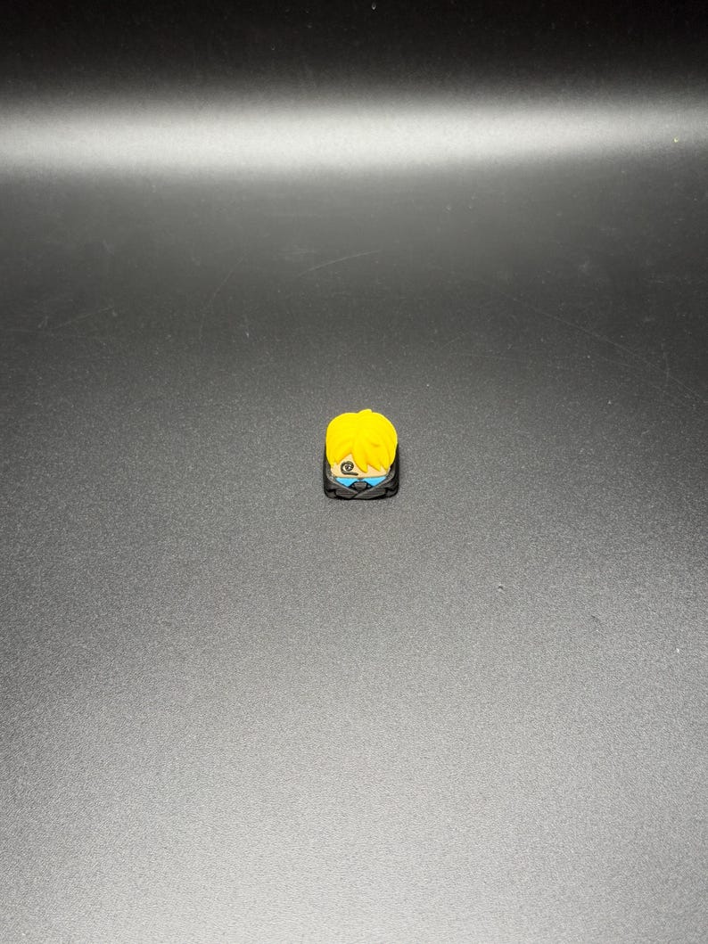 Teclas de anime hechas a mano - Mono, Sanji para Cherry MX - Personalizadas - Regalo perfecto para fans del anime Sanji