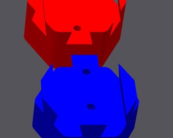 Rompecabezas de cola de milano imposible: un rompecabezas impreso en 3D, un regalo único para los amantes de los rompecabezas, un desafío artesanal.