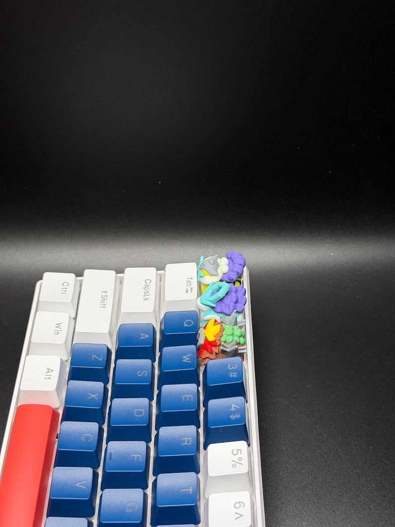 Handmade Inspired By Anime Keycaps for Cherry MX - Custom Artisan - Perfect Anime Fan Gift image 5