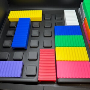 Rush Hour Challenge - Sliding Puzzle - Logic Game - 3D Printed Puzzle, Great Gift for Problem Solving Fun image 5