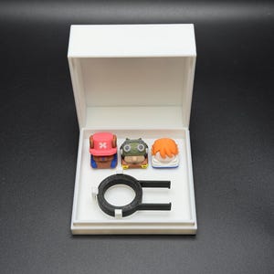 Handmade Inspired By Anime Keycaps - Usopp, Nami, Chopper for Cherry MX - Custom Artisan - Perfect Anime Fan Gift 3 Key Caps