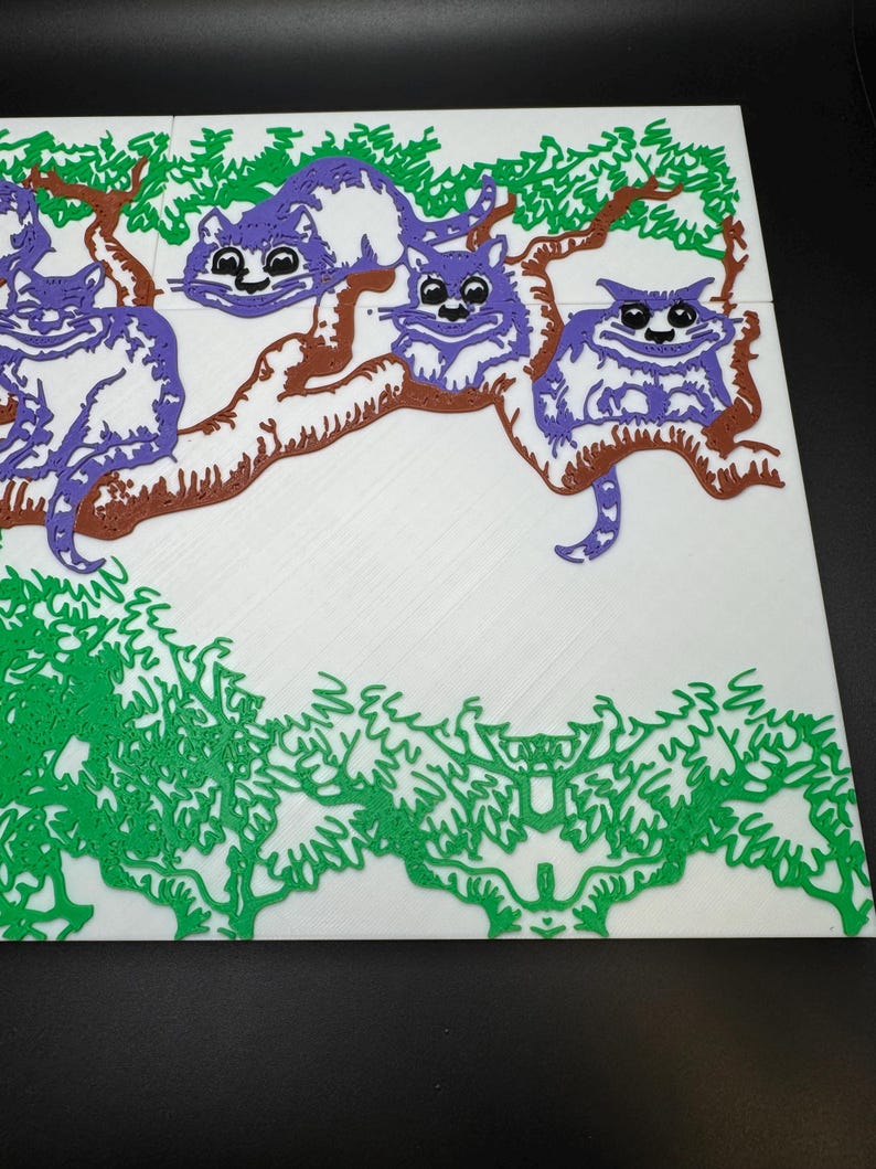 Disappearing Cat Optical Illusion Puzzle - Fun Brain Teaser for Adults & Kids, Unique Gift for Cat Lovers, Mind-Bending Game image 7