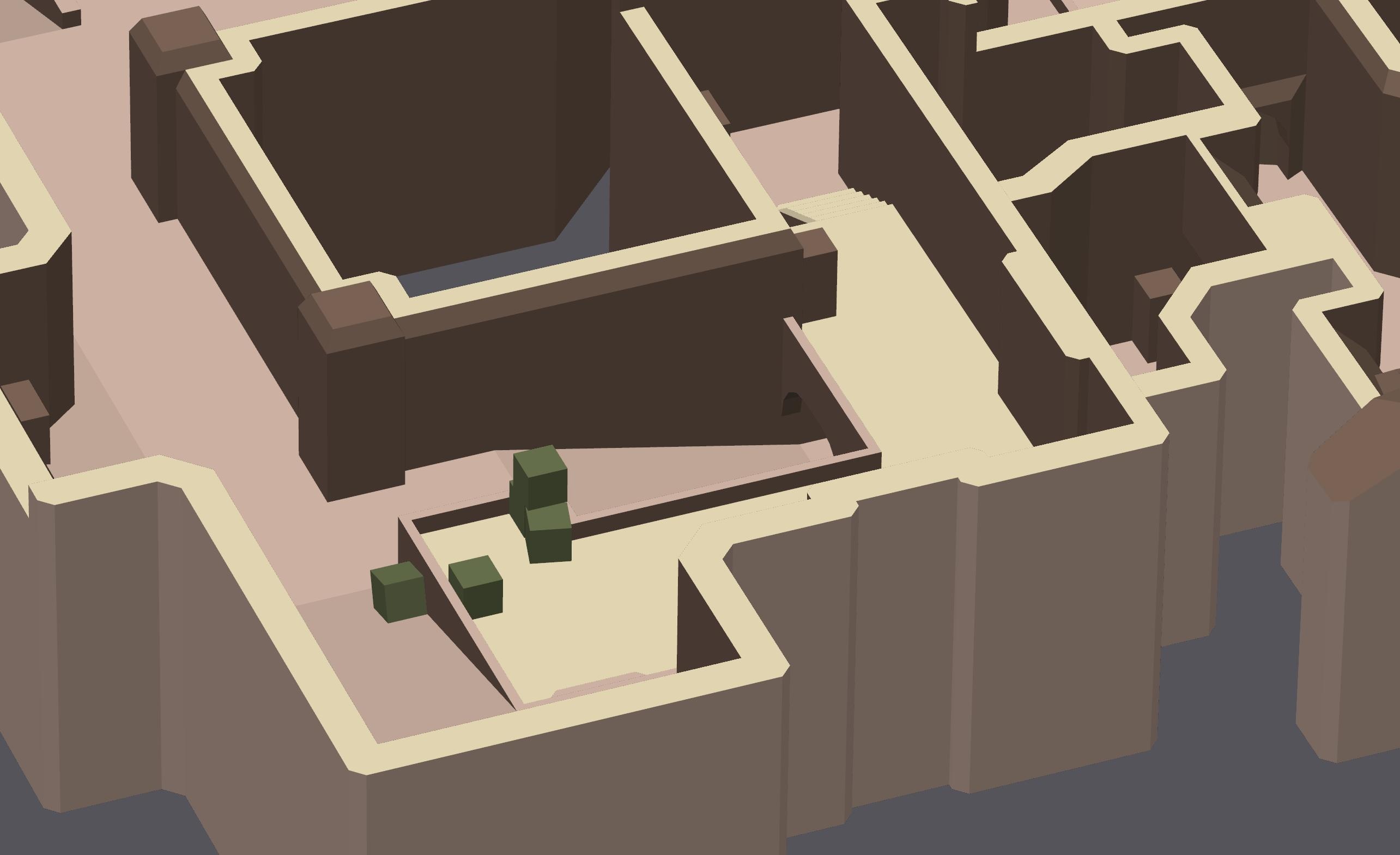 Counter Strike 2 & Counter Strike Global Offensive Dust 2 3D Map Layout ...