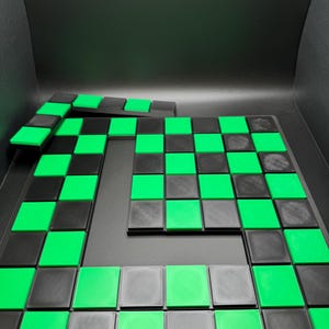 Checkerboard Dissection Puzzle by Sam Loyd - 3D Printed Classic 1914 Brain Teaser Gift for Puzzle Lovers image 4
