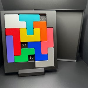 Tägliches Kalender-Puzzle - Mind-Sharping-Challenge | Bis zu 24x21 cm Hochwertiger Täglicher Spaß! Tolles Geschenk für Puzzle-Liebhaber jeden Alters Bild 5