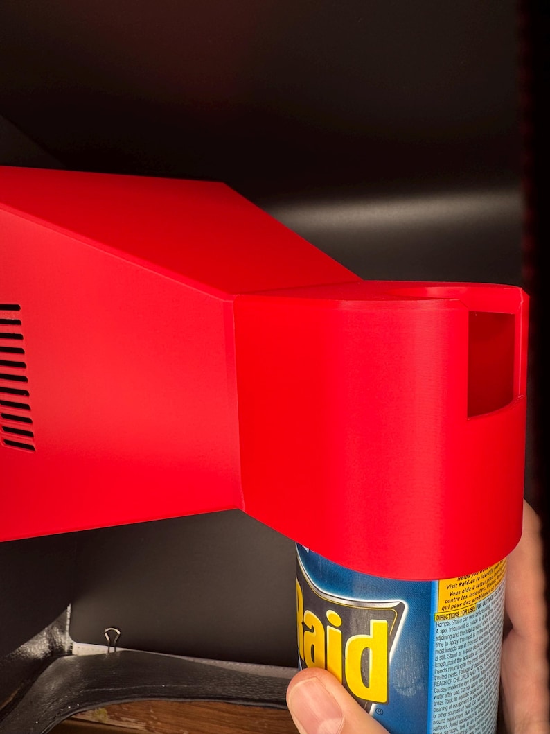 3D Printed Insect Trapper and Killer for Spray Can, Easy Attachment, No Mess, Fits 66mm Cans, Multiple Colors, High Quality image 6