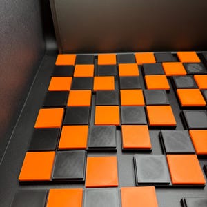 Checkerboard Dissection Puzzle by E. M. Wyatt - 3D Printed Classic 1946 Puzzle, Unique Gift for Puzzle Lovers & Brain Game Enthusiasts image 2