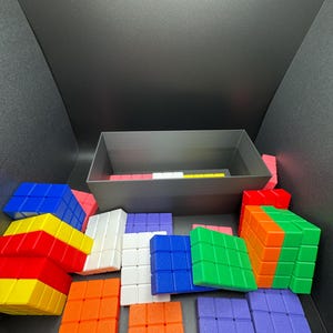 Singmaster Packing Puzzle - Unique Brain Teaser, 25 Brick Challenge, Fun & Educational 3D Printed Brick Game, Perfect Gift Idea