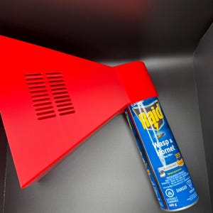 3D Printed Insect Trapper and Killer for Spray Can, Easy Attachment, No Mess, Fits 66mm Cans, Multiple Colors, High Quality image 9