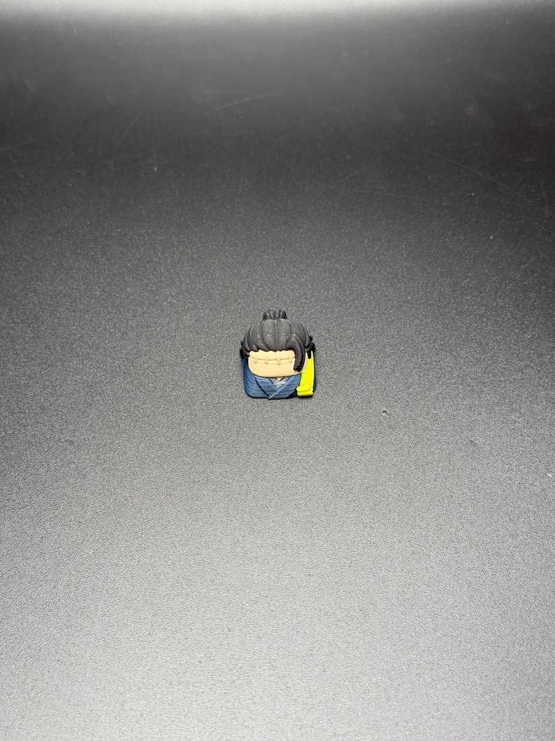Touches de clavier artisanales inspirées des animés pour Cherry MX et clones - Cadeau personnalisé pour les fans d'animés - Touches pour clavier Geto, Gojo, Nanami Geto
