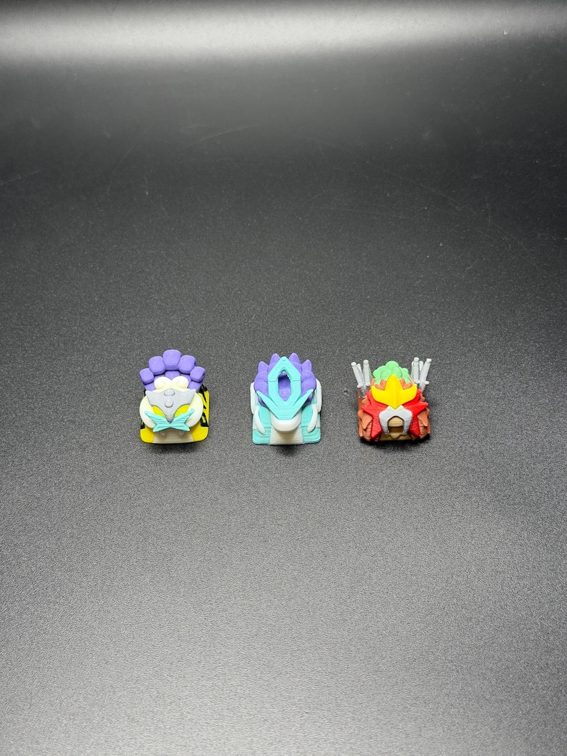Handmade Inspired By Anime Keycaps for Cherry MX - Custom Artisan - Perfect Anime Fan Gift image 6