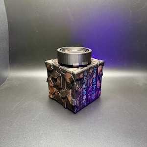 Alien Artifact Puzzle - Puzzle Box, Fun Gift For All Ages, Unique Puzzle, Painted Glow in the Dark or Regular Styles! image 10