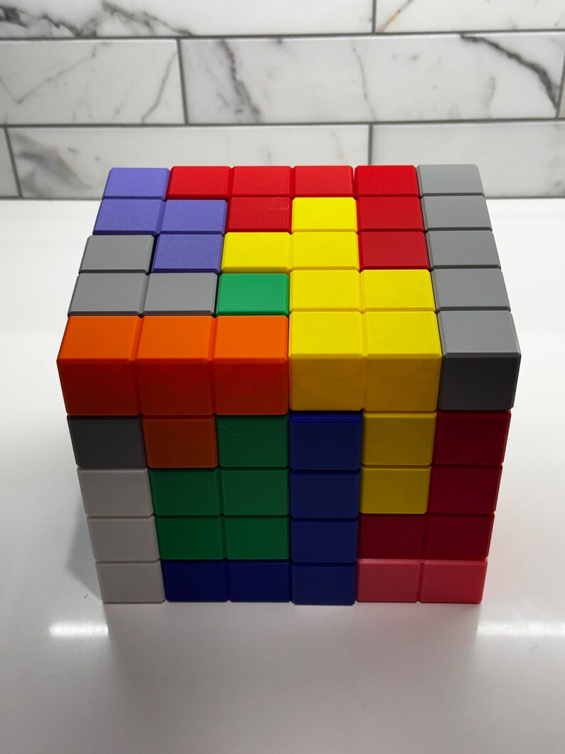 Challenging Pentacube Puzzle Game - 30 Unique Pieces, 3D Brain Teaser, Fun & Educational Gift for Puzzle Lovers image 2