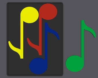 Musical Notes Puzzle | Music Note Packing Brain Teaser | Music Teacher Gift | Logic Puzzle | STEM Geometry Challenge