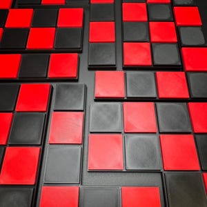 Checkerboard Dissection Puzzle - Battle Royale by Sam Loyd, Modern Recreation of a 1914s Classic, Great Gift for Puzzle Lovers of All Ages image 7