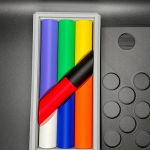 Lox in Box Puzzle - 8 & 9 Piece Variations | 330x160mm Challenging Brain Teaser | Fun 3D Printed Puzzle image 8