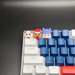 Handmade Poros Keycaps for Cherry MX, Artisan Keycaps, Poro, Baron Nashor, Reno, Gifts for Him & Her 3D Printed image 3