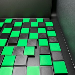 Checkerboard Dissection Puzzle by Sam Loyd - 3D Printed Classic 1914 Brain Teaser Gift for Puzzle Lovers image 7