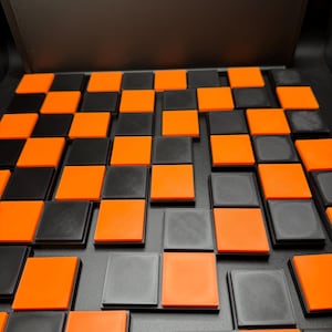 Checkerboard Dissection Puzzle by E. M. Wyatt - 3D Printed Classic 1946 Puzzle, Unique Gift for Puzzle Lovers & Brain Game Enthusiasts image 4