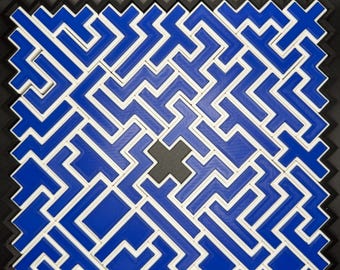 One-Sided Hexominoes Puzzle | 60 Piece Mathematical Packing Challenge | Advanced Geometry Brain Teaser | STEM Puzzle