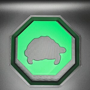 Konijnenpuzzel - Silhouettoscope, Question du Lapin, dubbelzijdige achthoeken, stapelbare leuke puzzel voor kinderen, perfect cadeau om te leren en spelen afbeelding 5