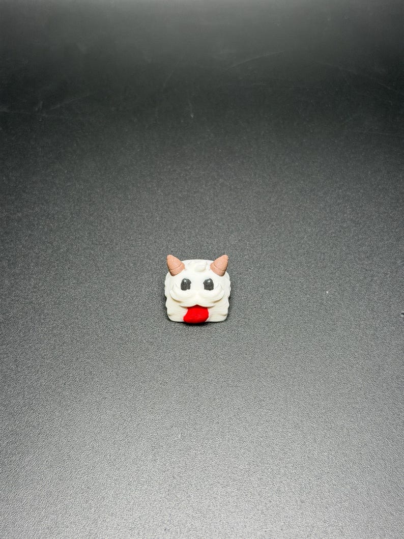 Handmade Poros Keycaps for Cherry MX, Artisan Keycaps, Poro, Baron Nashor, Reno, Gifts for Him & Her 3D Printed Poro