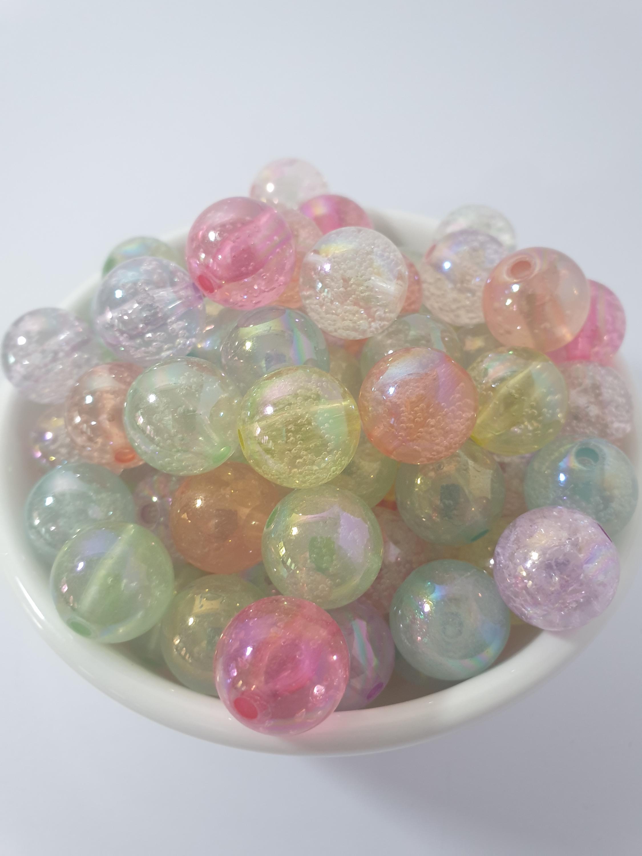 16mm Bubble beads. Perfect for jewellery,  bracelets,  earrings.  DIY necklace