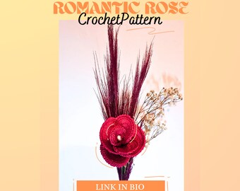 Rose crochet pattern