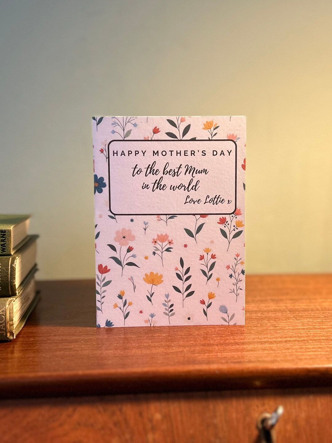 Happy Mothers Day Cards Personalised Happy Mothers Day Card Premium