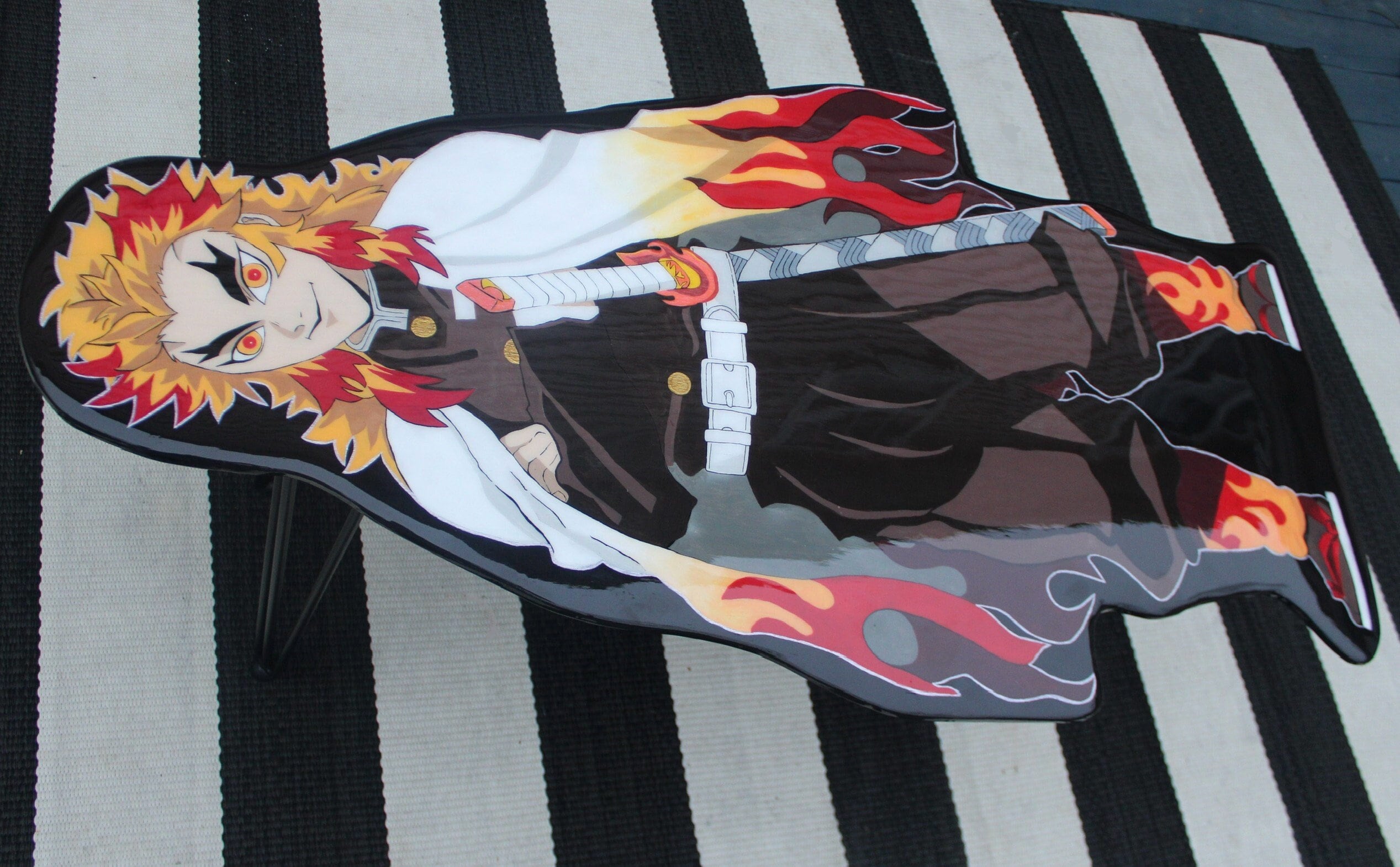 Handmade Anime Table - Rengoku - Etsy