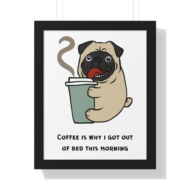 Funny Dog Wall Art Etsy