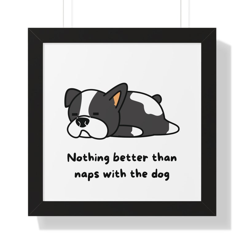 Funny Dog Wall Art Etsy