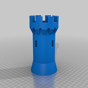 3D print stl file table games collection digital tic tac toe, pac man, chairs, four in a row, bowling, castles image 8