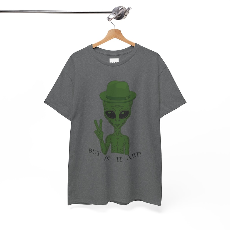 Alien Shirt-funny Alien T-shirt-retro Ufo Shirt-but is It Artunisex ...