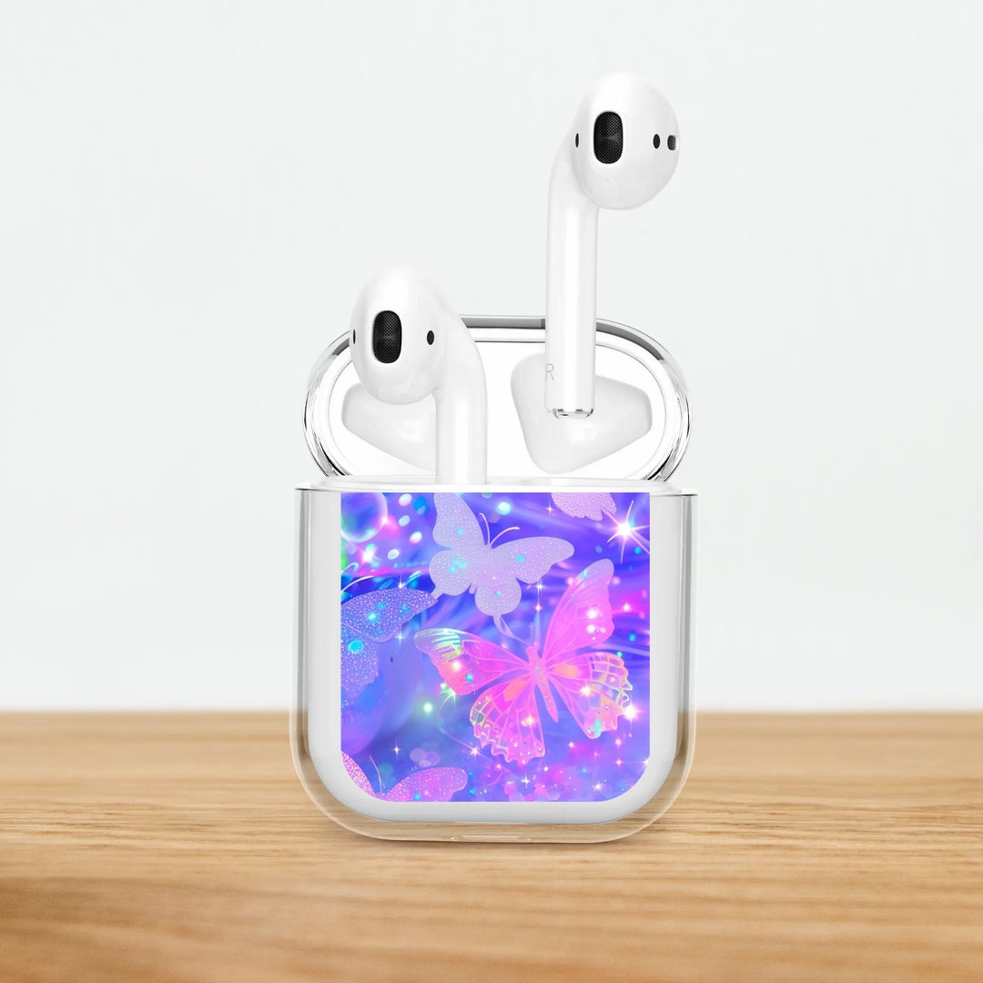 Decorative Accents Design Headphone Case Fluttering Wings Protective ...