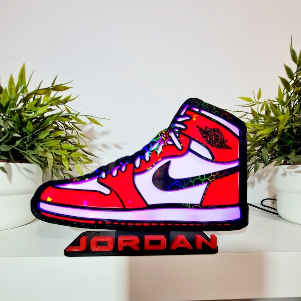 Air Jordan Sneaker Shaped LED Lamp