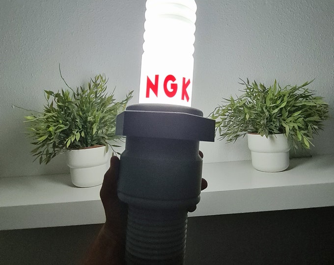 Spark Plug Lamp - Unique Automotive-Inspired LED Decor