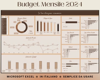 Budget mensile 2024 - Italiano