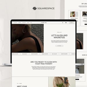 Squarespace Template: Coach, Therapist Website Design (7.1)