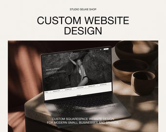 Custom Website Design, Premium Squarespace Web Design, Small Business Set Up, Counsellor, Coach, Service Providers, 7.1