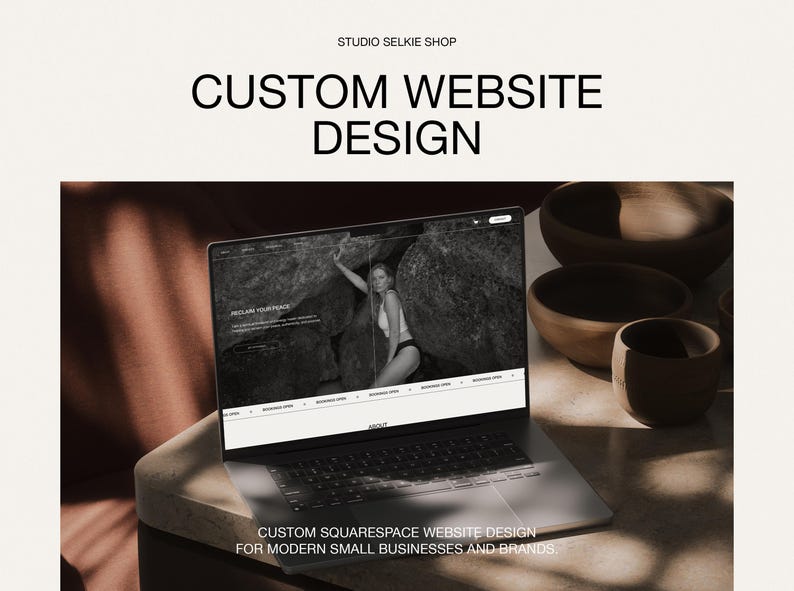 Custom Website Design, Premium Squarespace Web Design, Small Business Set Up, Counsellor, Coach, Service Providers, 7.1 image 1