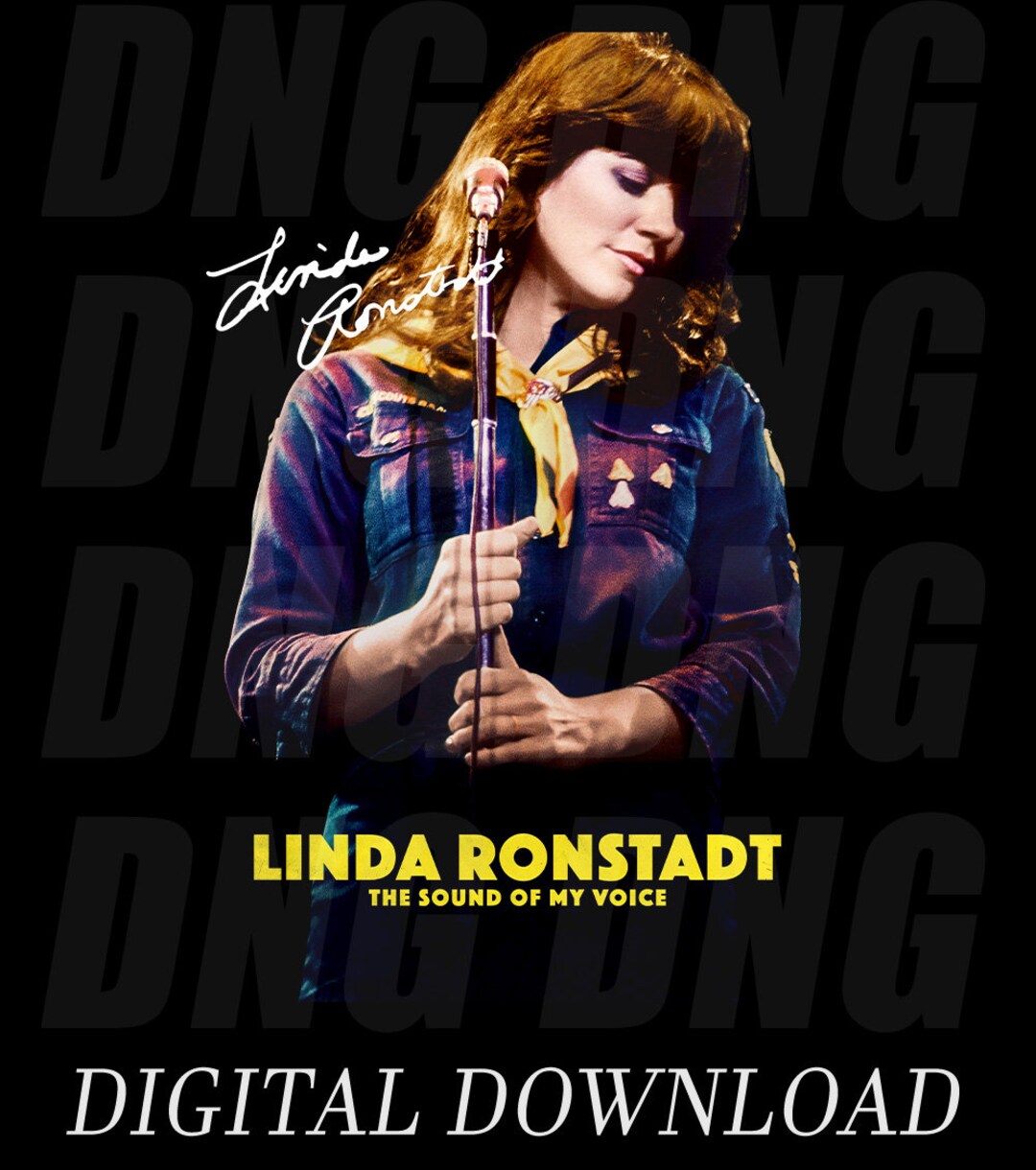Linda Ronstadt PNG File, Linda Ronstadt Digital Download, Linda