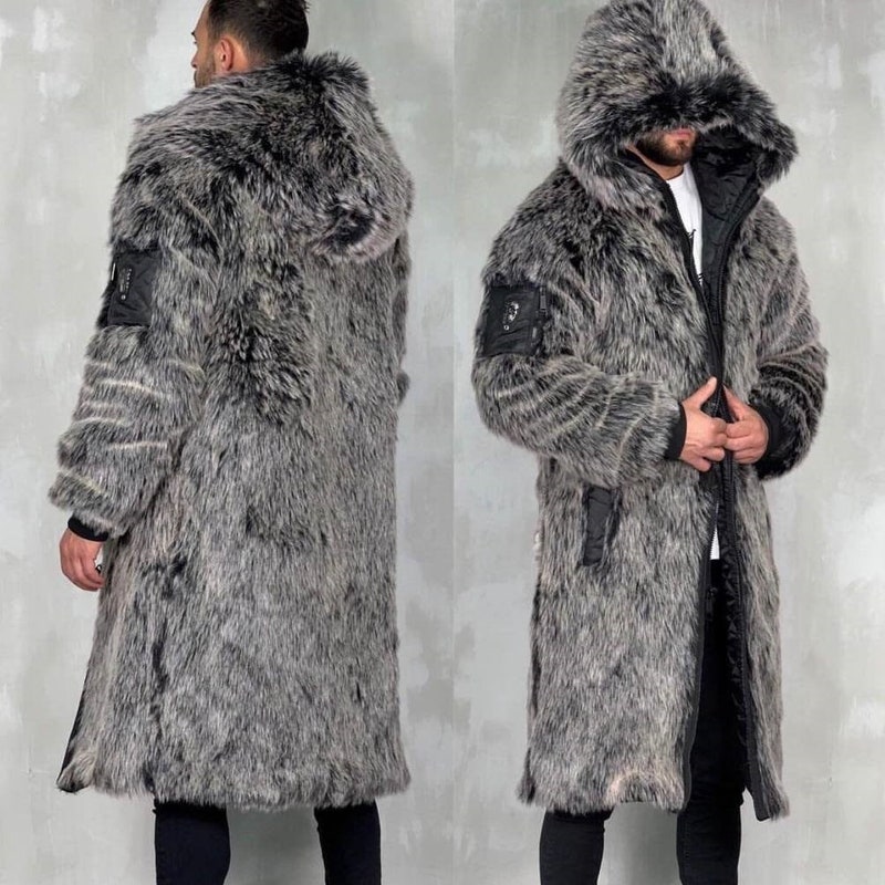 Coyote Fur Coat - Etsy