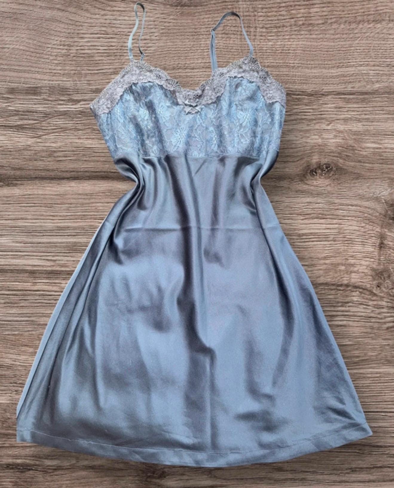 blue babydoll slip dress Light Blue Babydoll Dress