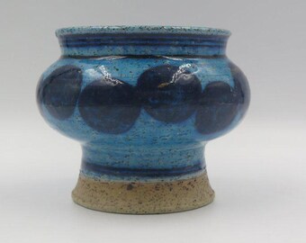 Inger Persson ロールストランド花瓶: 1960 年代のターコイズ石器