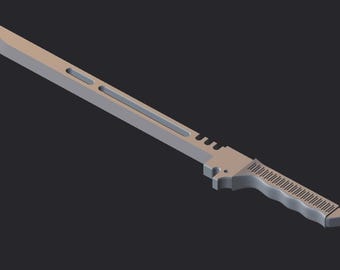 Kaiju No. 8 Soshiro Hoshina Inspired Short Swords 3D Print Files